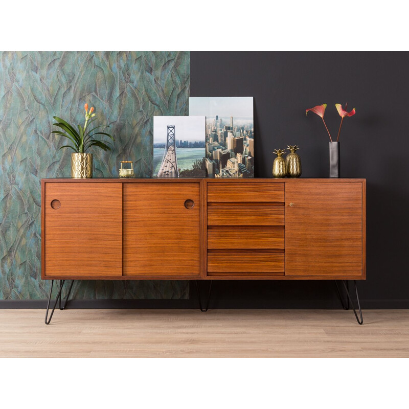 Vintage rosewood sideboard by DeWe