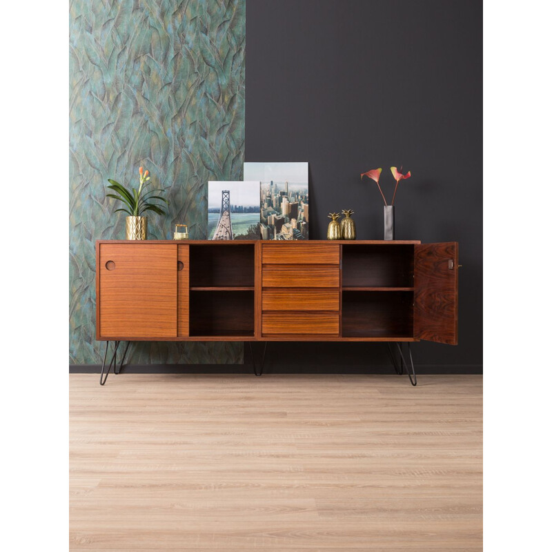 Vintage rosewood sideboard by DeWe