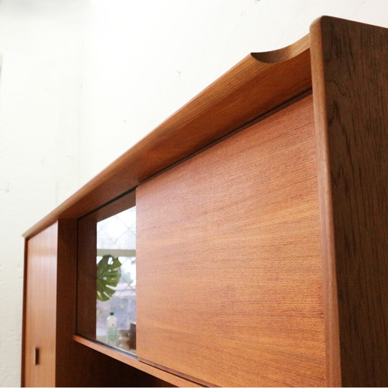 Vintage german teak cabinet for Bartels 1960s