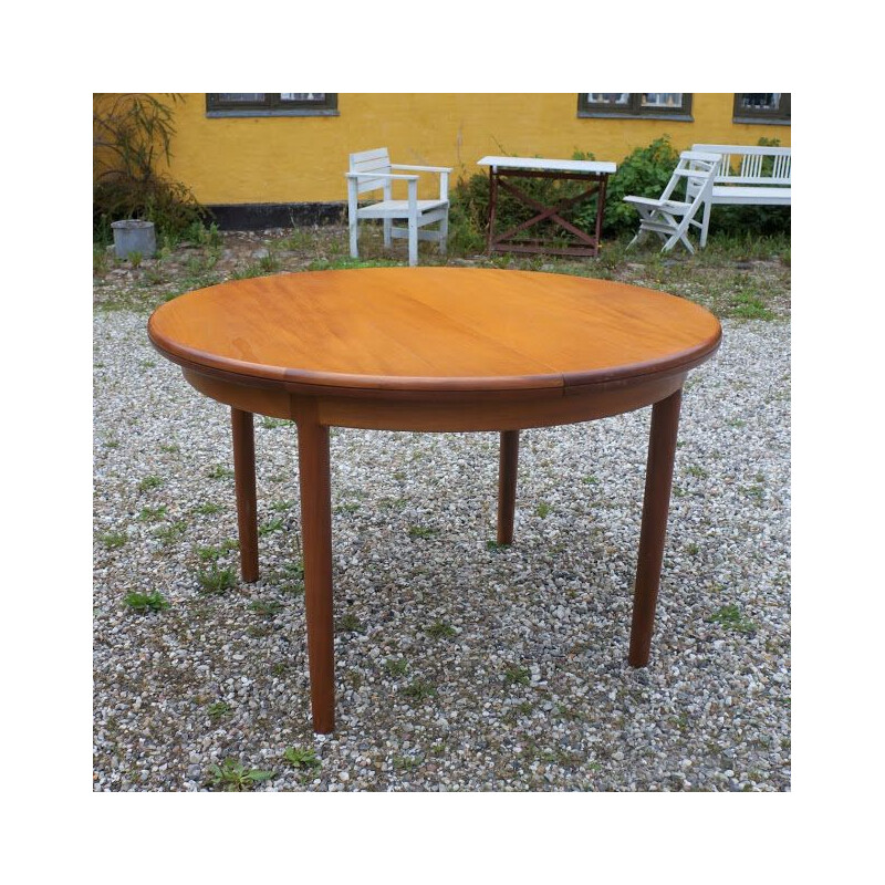 Vintage scandinavian table in teak 1960