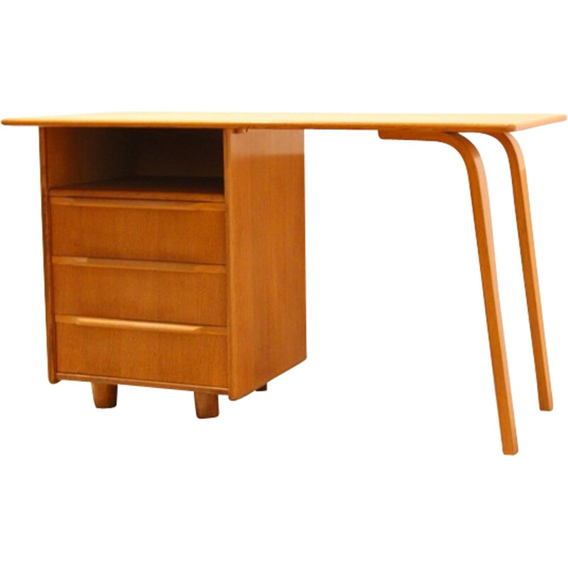 Desk model EE02 in oakwood, Cees BRAAKMAN - 1950s