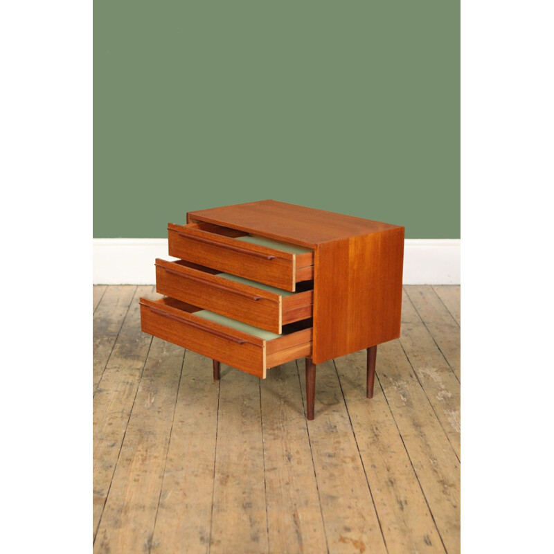 Vintage danish chest of drawers in teak 1960