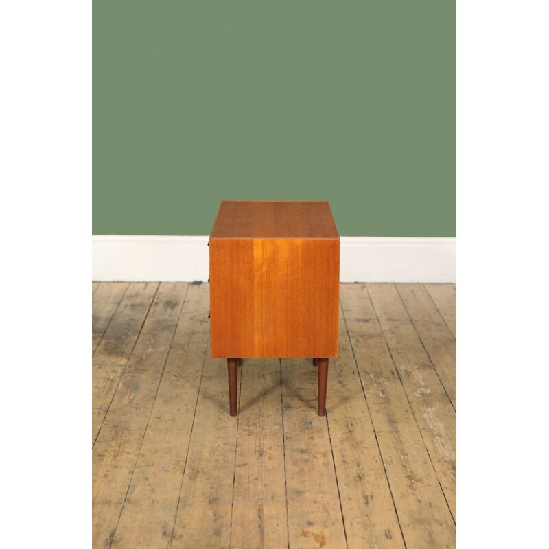 Vintage danish chest of drawers in teak 1960