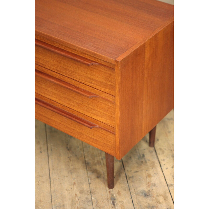 Vintage danish chest of drawers in teak 1960