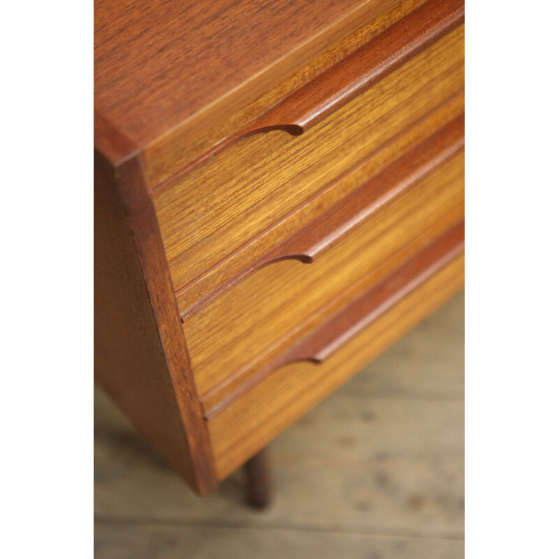 Vintage danish chest of drawers in teak 1960