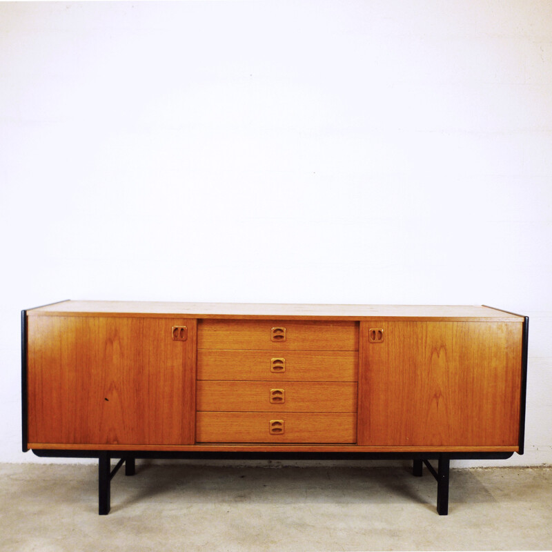 Vintage scandinavian teak sideboard 1960