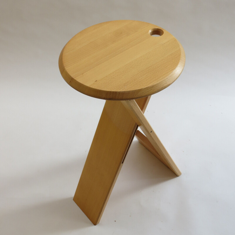 Vintage Suzy stool for Princes Design Works in beechwood 1980