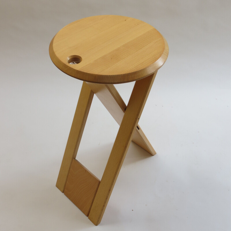Vintage Suzy stool for Princes Design Works in beechwood 1980
