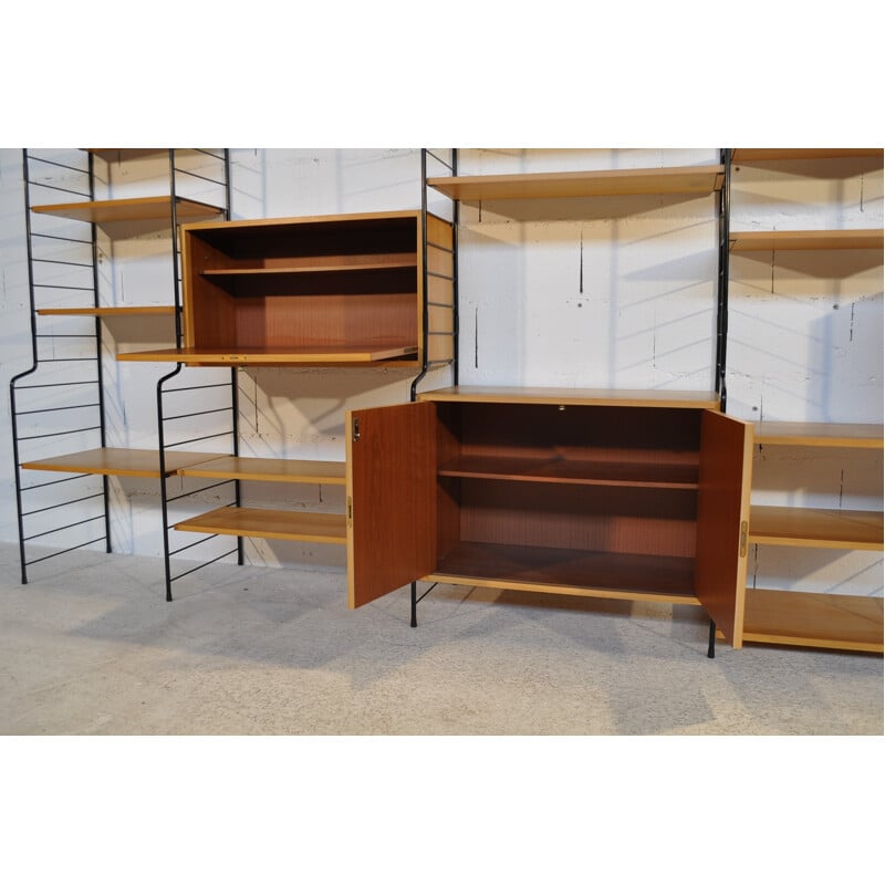 Vintage modular bookcase - 1970s 