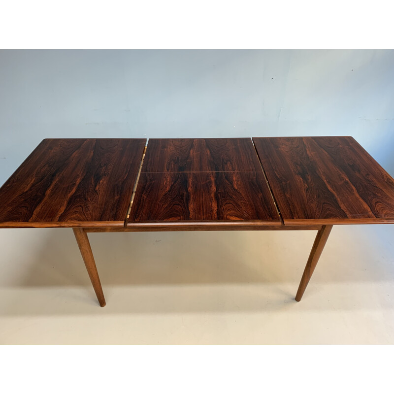 Vintage rosewood table by Arne Vodder