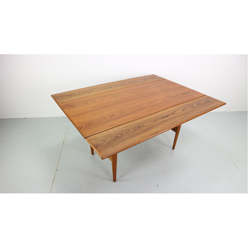 Vintage scandinavian table for Vildbjerg in teakwood 1960s