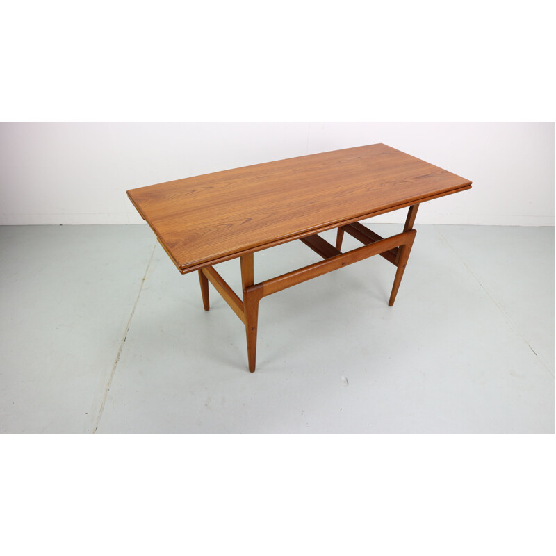 Vintage scandinavian table for Vildbjerg in teakwood 1960s