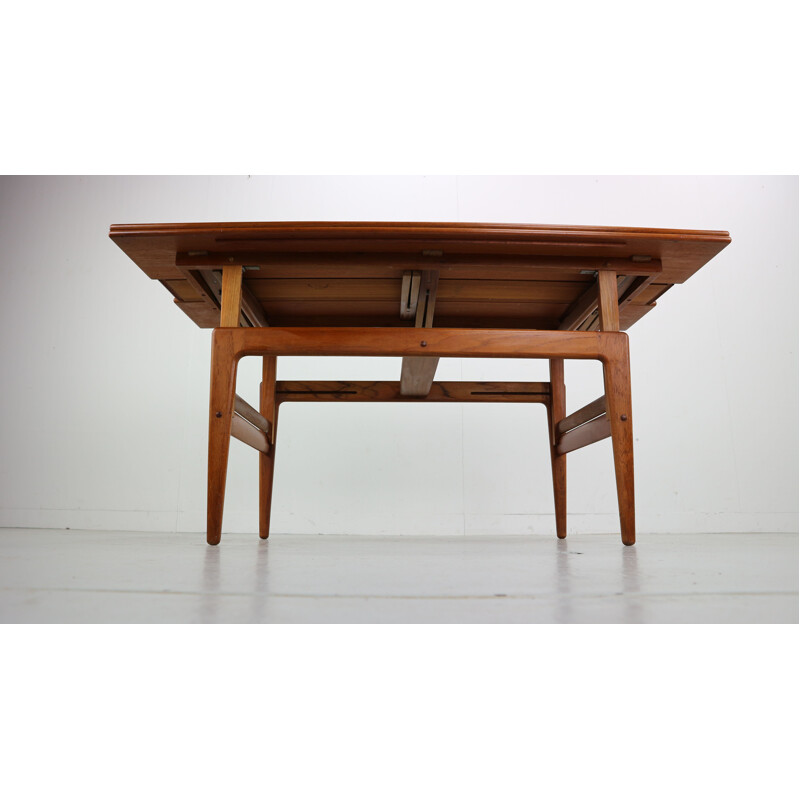 Vintage scandinavian table for Vildbjerg in teakwood 1960s