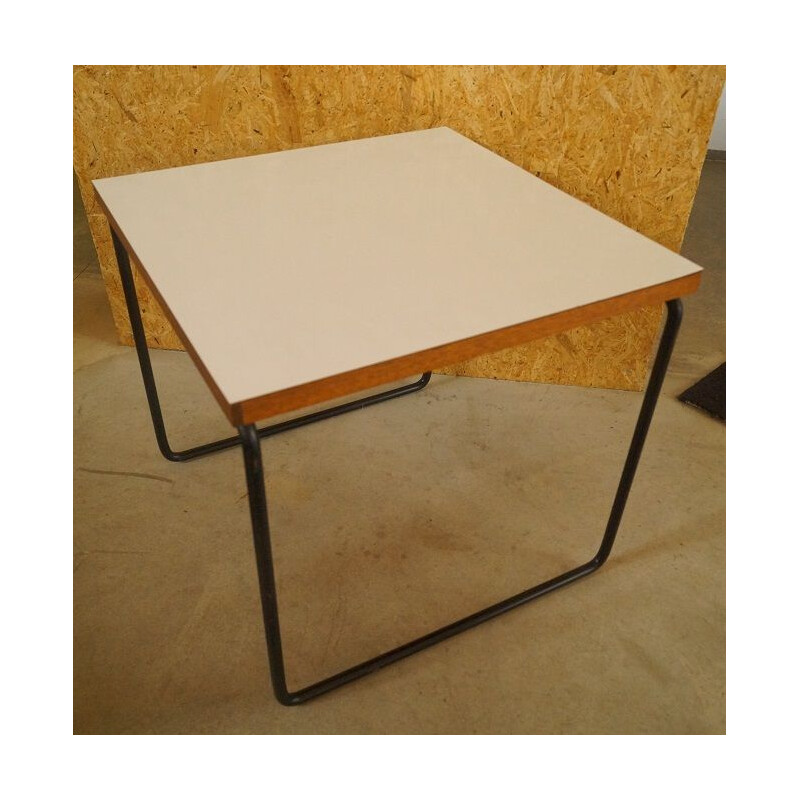 Vintage side table for Steiner in wood 1950