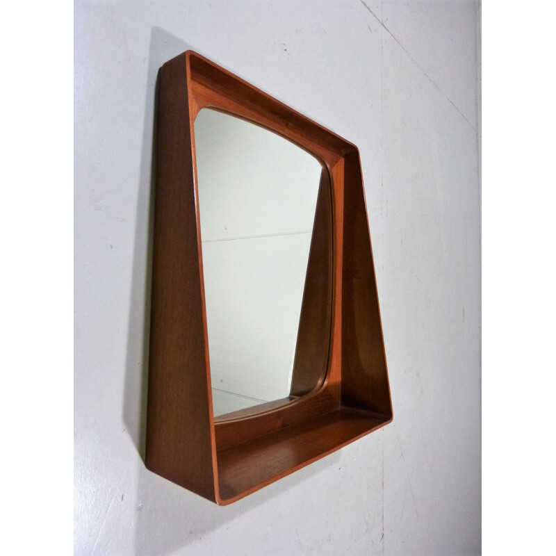 Danish mirror in teak