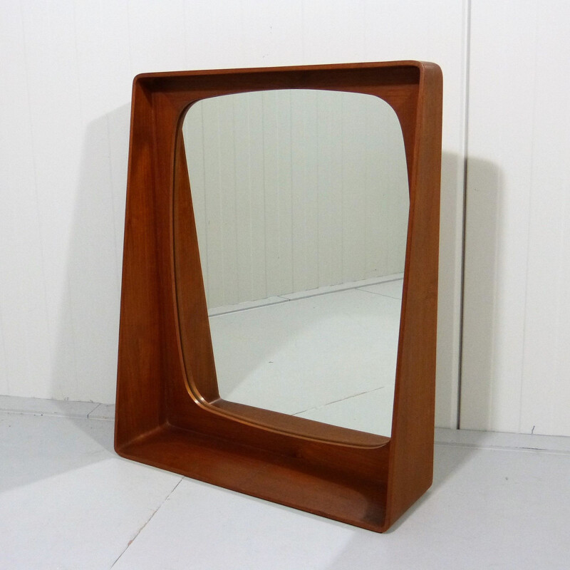 Danish mirror in teak