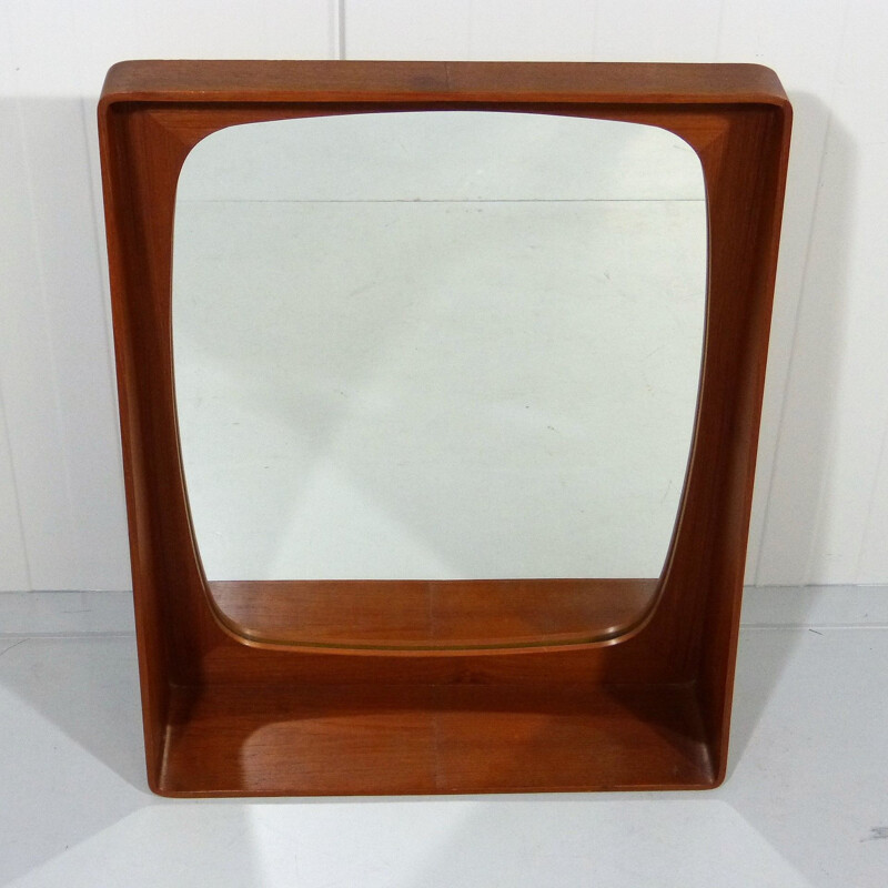 Danish mirror in teak