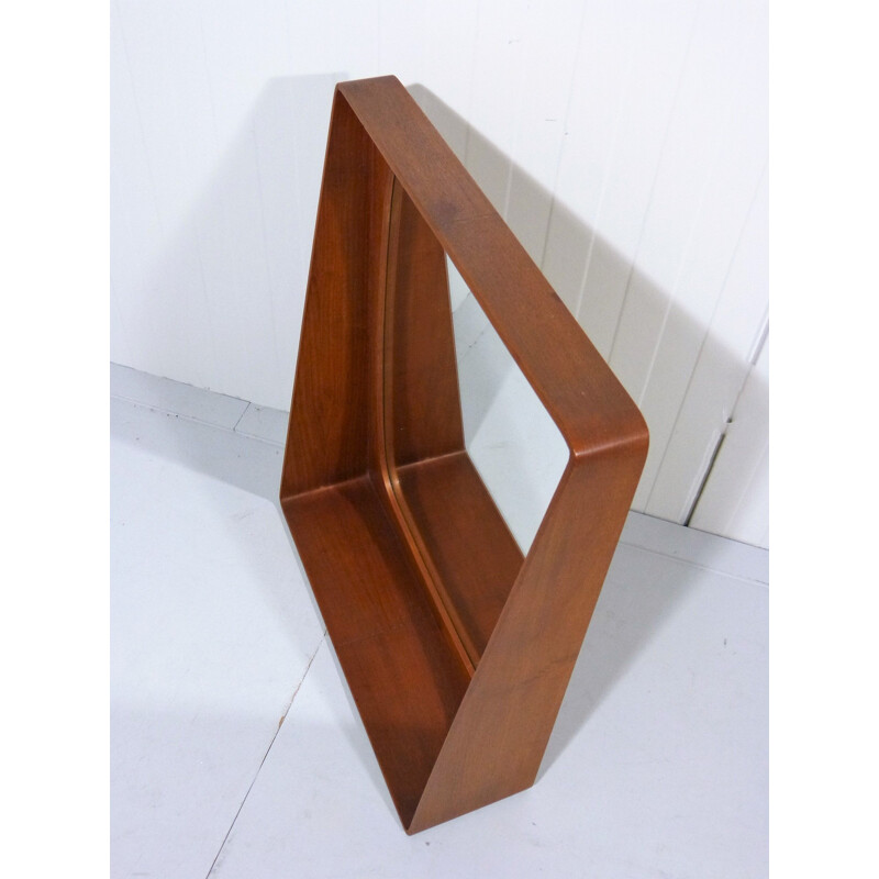 Danish mirror in teak