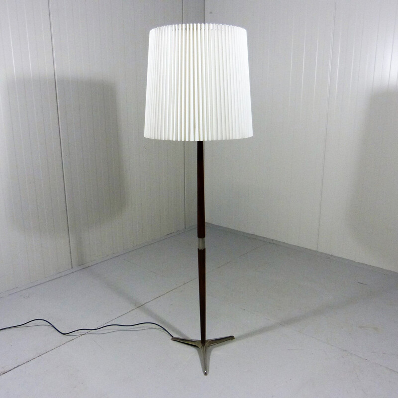Danish floor lamp in rosewood