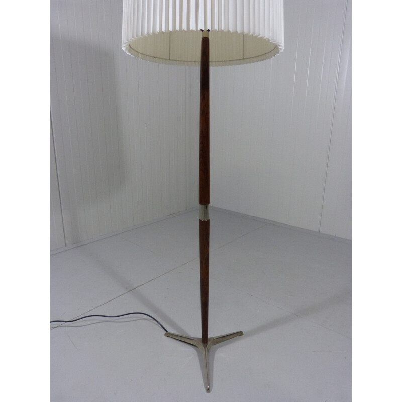 Danish floor lamp in rosewood