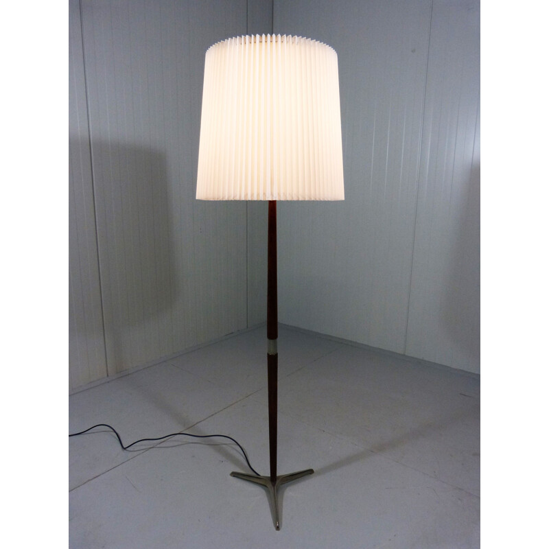 Danish floor lamp in rosewood