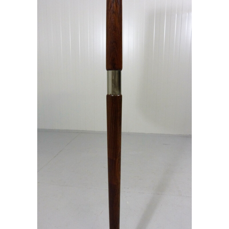 Danish floor lamp in rosewood