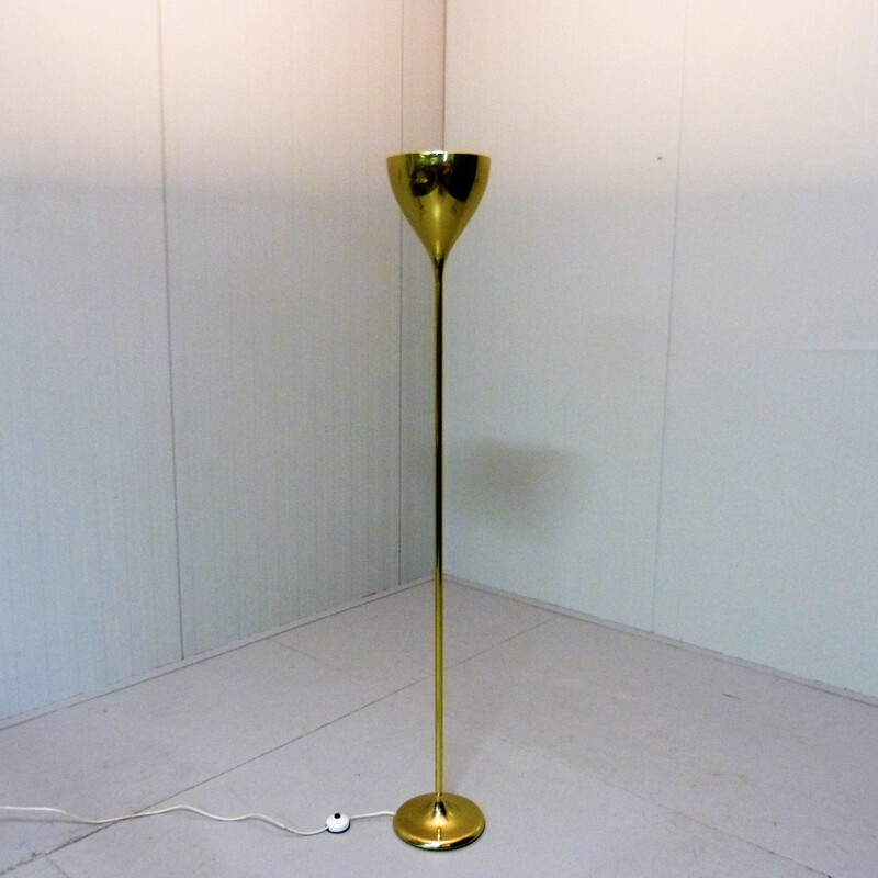 Brass floor lamp by Kaiser Leuchten