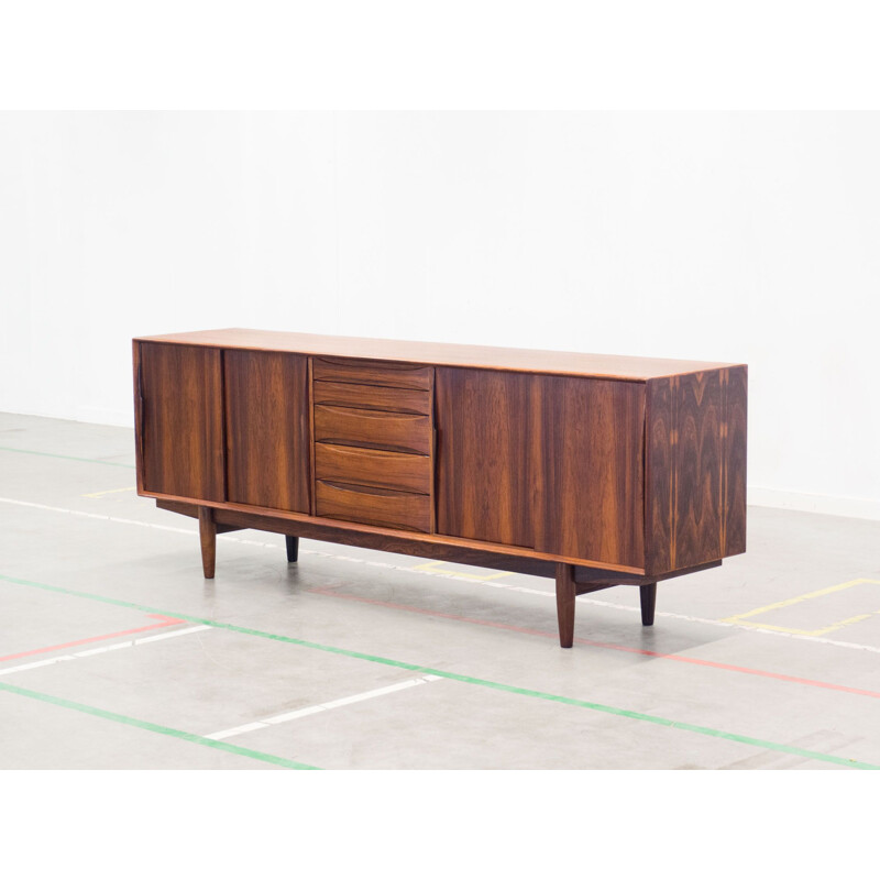 Vintage rosewood sideboard by Skovby