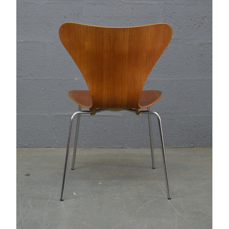 Vintage teak chair by Jacobsen for Fritz Hansen 1970