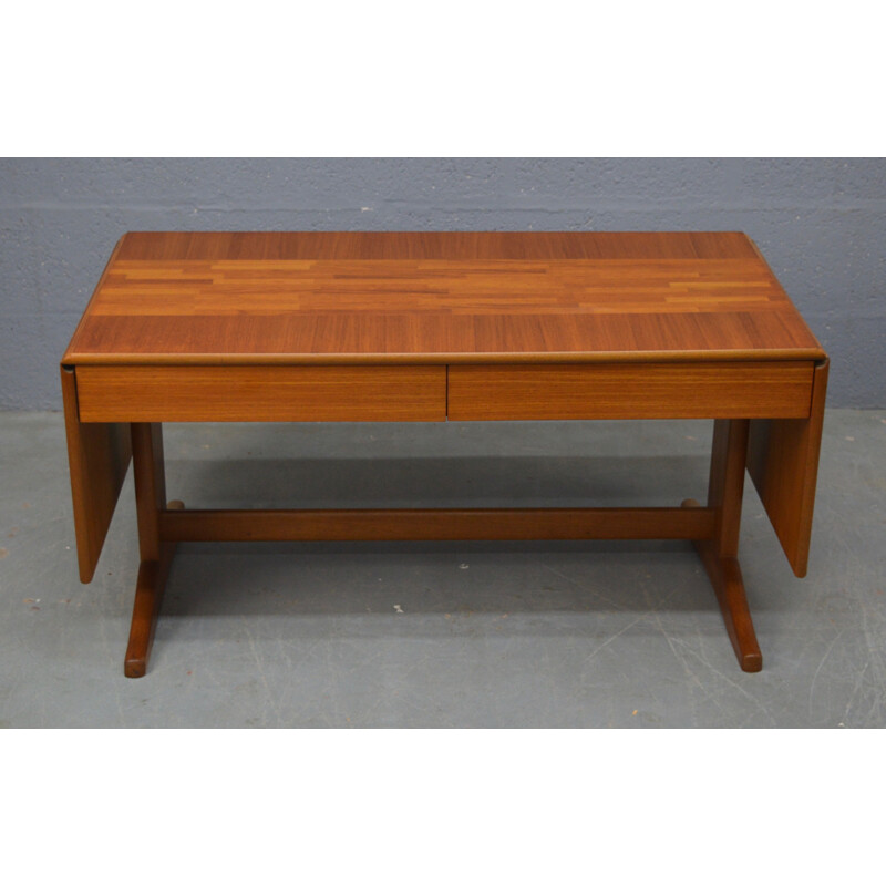 Vintage teak coffee table by McIntosh in teak veneered