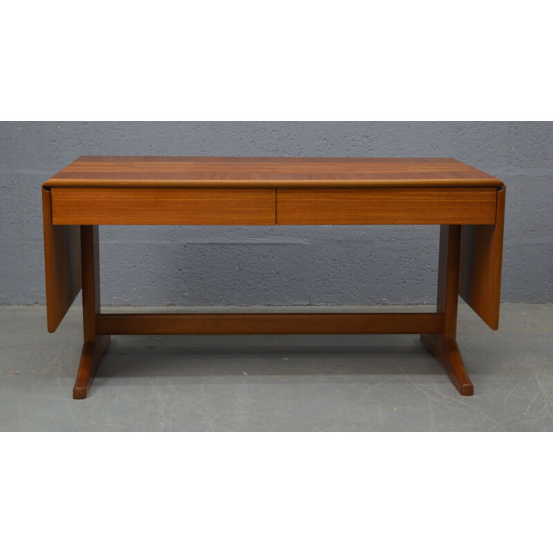 Vintage teak coffee table by McIntosh in teak veneered