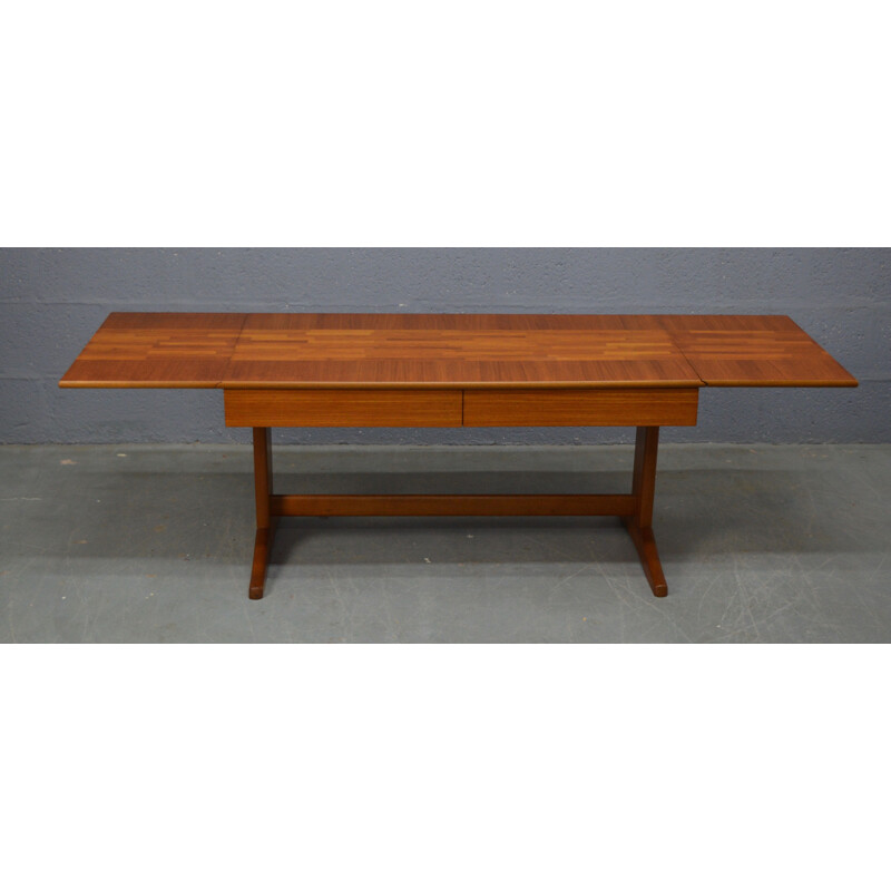 Vintage teak coffee table by McIntosh in teak veneered