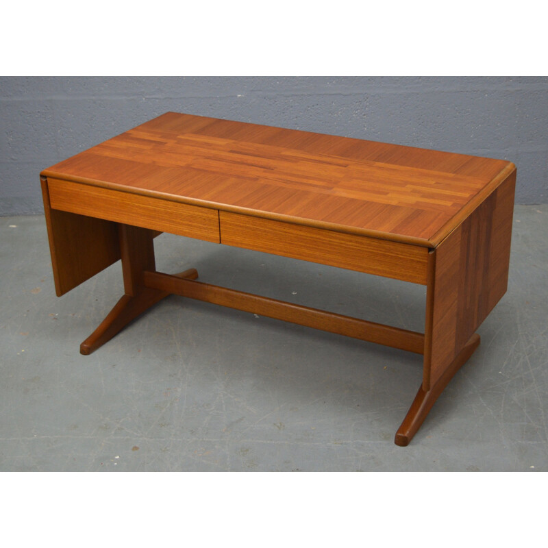Vintage teak coffee table by McIntosh in teak veneered