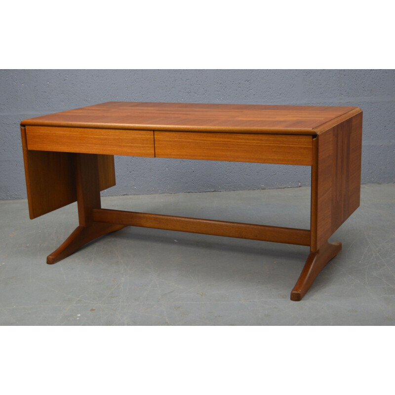 Vintage teak coffee table by McIntosh in teak veneered