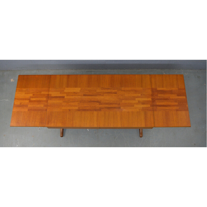 Vintage teak coffee table by McIntosh in teak veneered