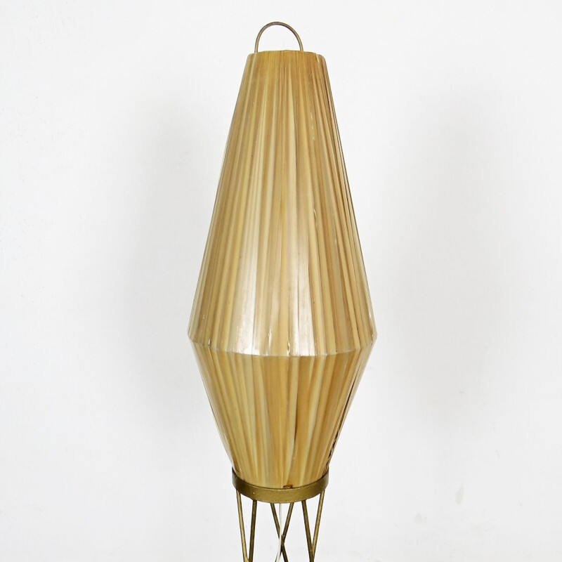 Vintage floor lamp in copper and metal 1960