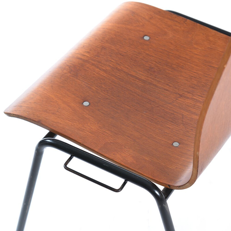 Deutscher Vintage-Stuhl aus Teakholz