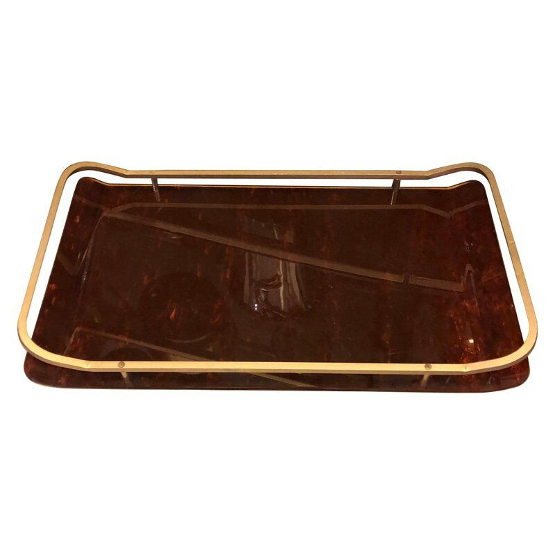 Italian tray made of brass