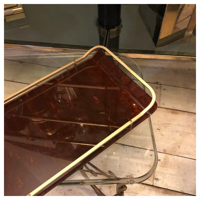 Italian tray made of brass