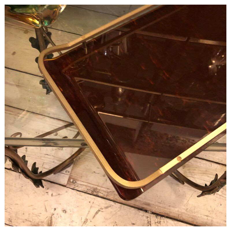 Italian tray made of brass