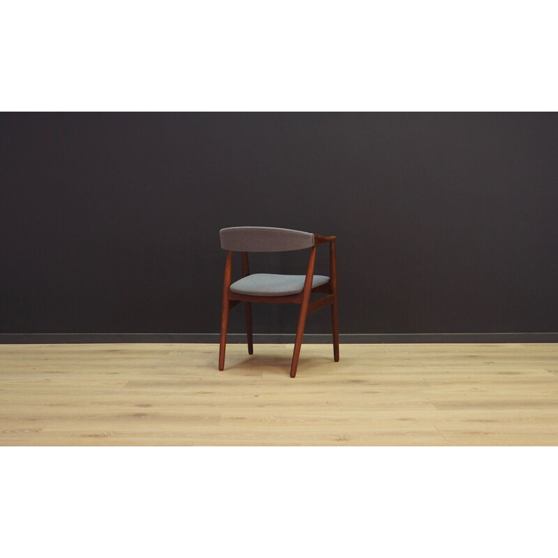 Grey chair in teak by Farstrup