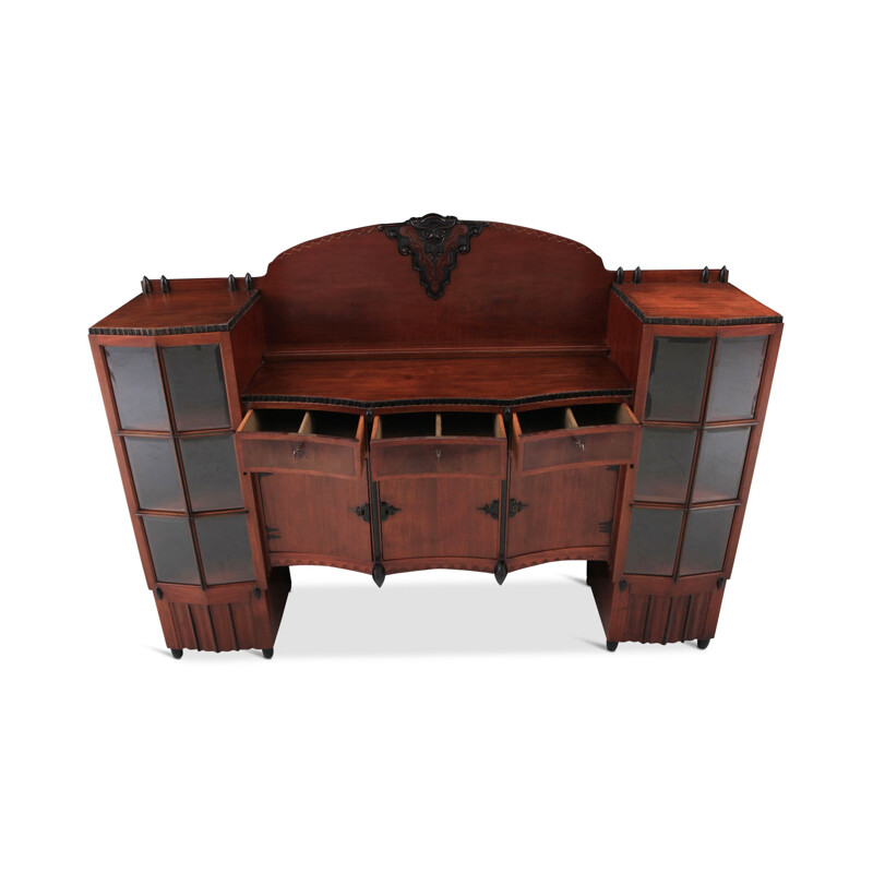 Vintage mahogany sideboard by Atelier Speelman