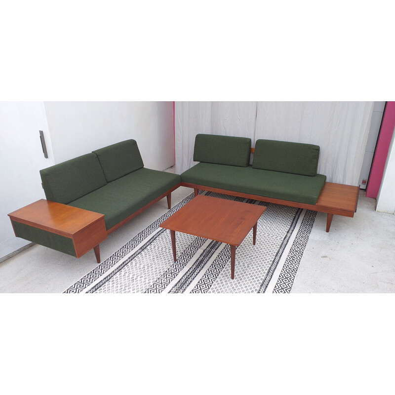 Green living room set by Ingmar Relling