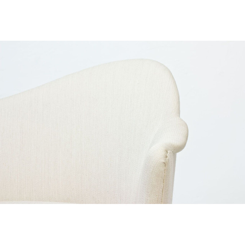 Samspel sofa in beige wool by Carl Malmsten