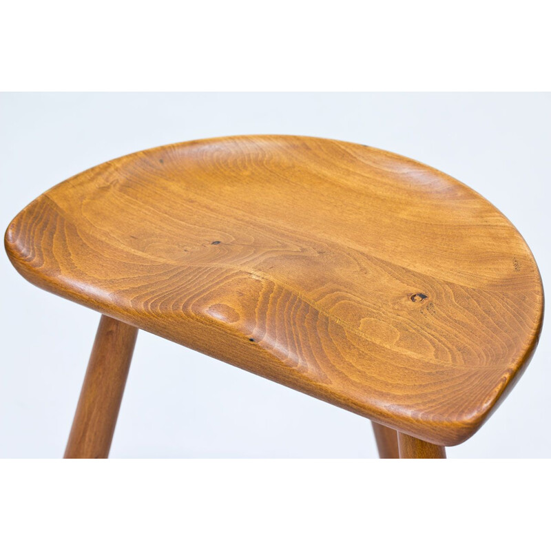 Pair of Danish stools in beechwood