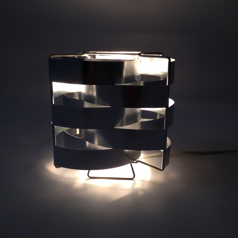 Lampada vintage in alluminio di Max Sauze