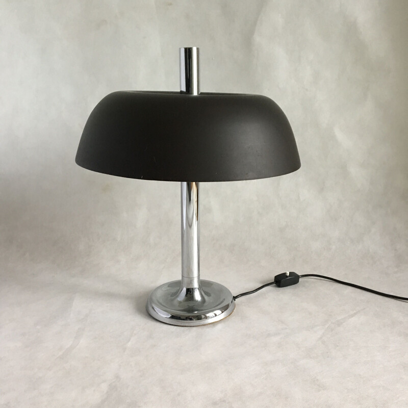 Vintage mushroom table lamp by Egon Hillebrand