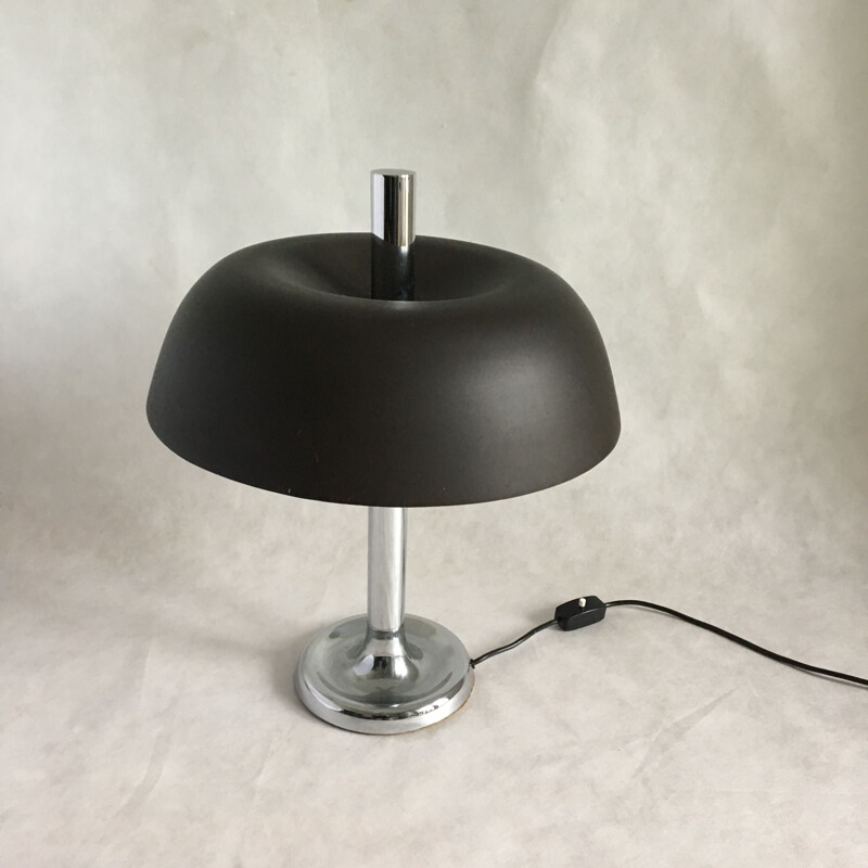 Vintage mushroom table lamp by Egon Hillebrand