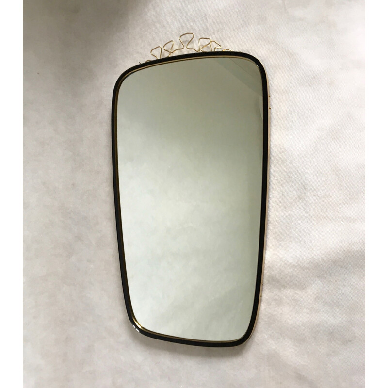 Vintage mirror free-form 