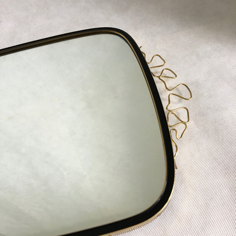 Vintage mirror free-form 